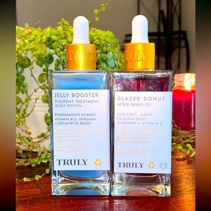 TRULY Jelly Booster & TRULY Glazed Donut Shave Oil